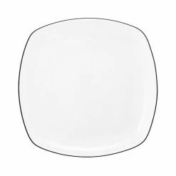 Seltmann Weiden Frühstücksteller Eckig 20 Cm Lido Black Line 10826
