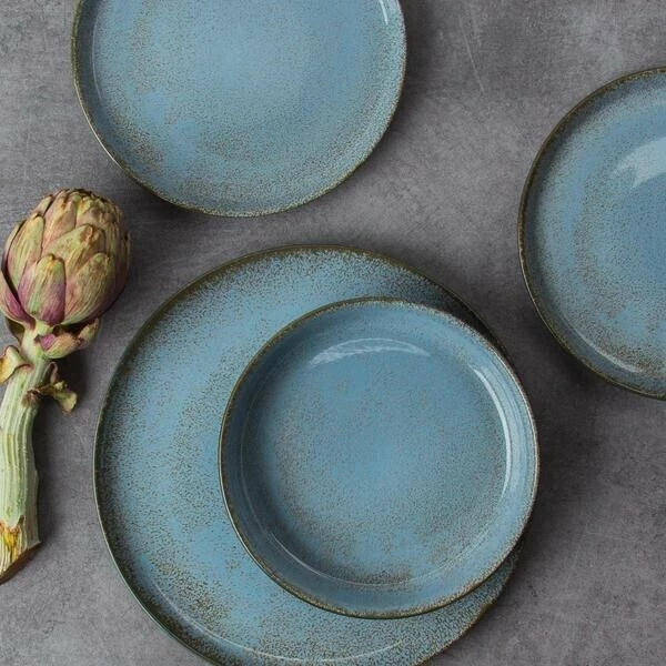 Tischwelt Frühstücksteller 20 Cm Marrakesch Agave 6 Tischwelt Frühstücksteller 20 Cm Marrakesch Agave – Bild 4