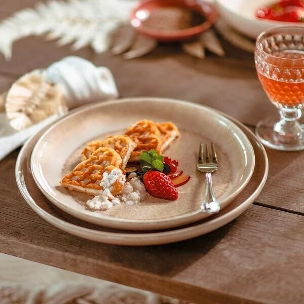 Villeroy & Boch Frühstücksteller 24 Cm Perlemor Sand 5 Villeroy & Boch Frühstücksteller 24 Cm Perlemor Sand – Bild 3