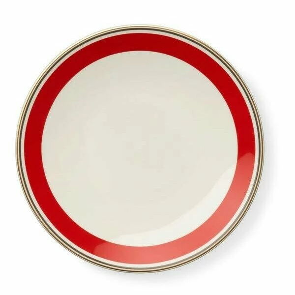 Dibbern Teller 24cm Coupe Capri Rot/anthrazit 3 Dibbern Teller 24cm Coupe Capri Rot/anthrazit