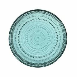 Iittala Teller Flach 17 Cm Kastehelmi Sea Blue