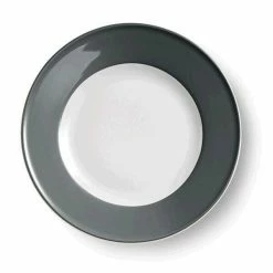 Dibbern Teller Flach 19 Cm Fahne Solid Color Grau
