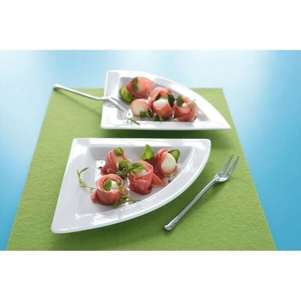 Villeroy & Boch Teller Flach Dreieck. 22x22cm NewWave 4 Villeroy & Boch Teller Flach Dreieck. 22x22cm NewWave – Bild 2